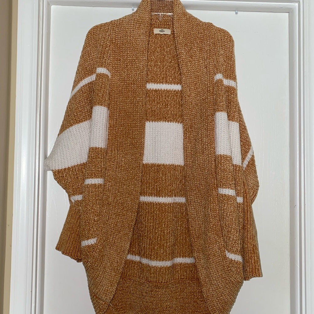 COZY GOLDEN CHENILLE CARDIGAN✨